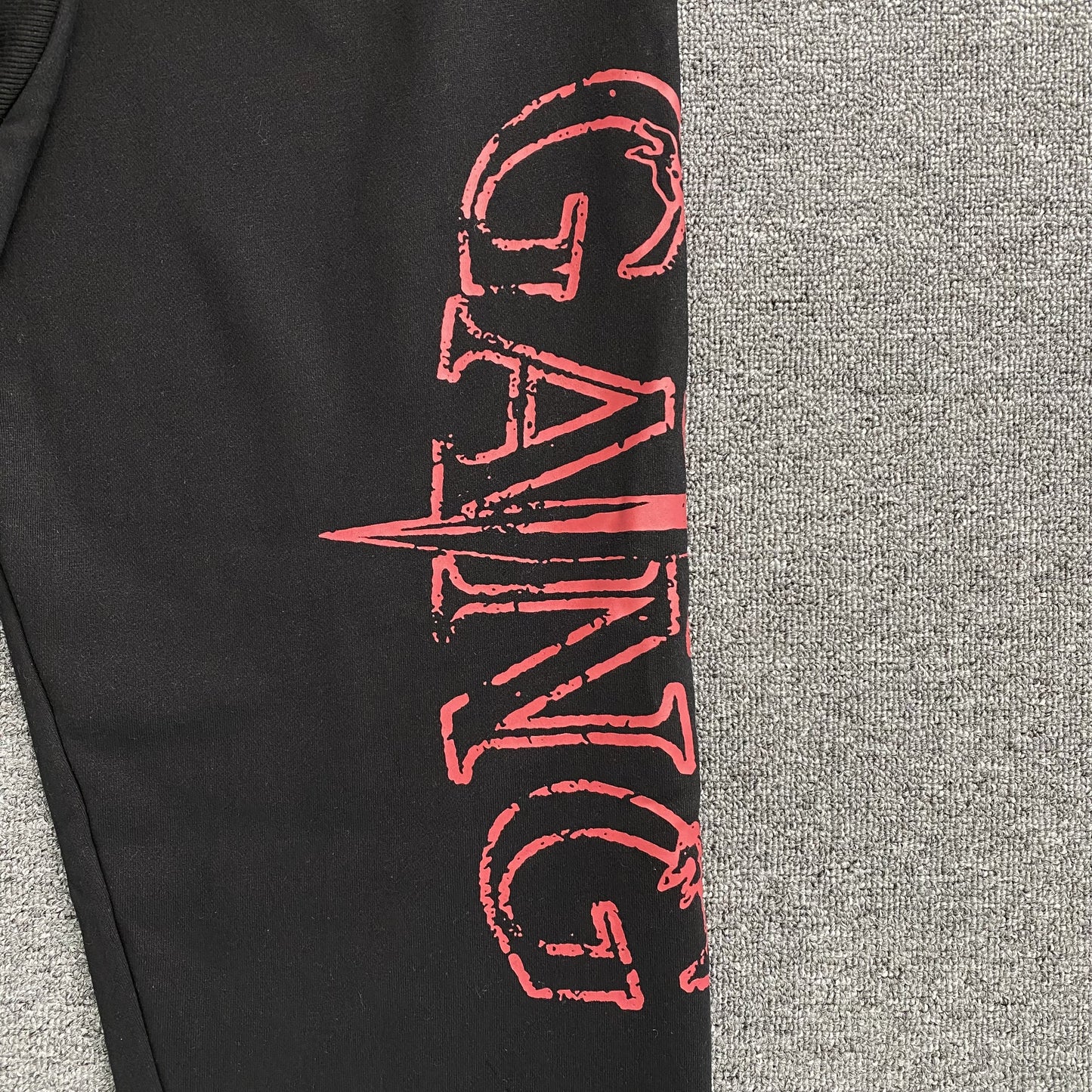 Corteiz x Slaughter Gang 21 Savage Sweatpant Black