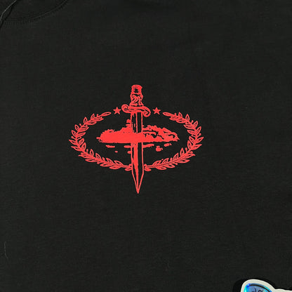 Corteiz x Slaughter Gang 21 Savage T-shirt Black