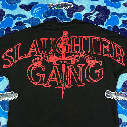 Corteiz x Slaughter Gang 21 Savage T-shirt Black
