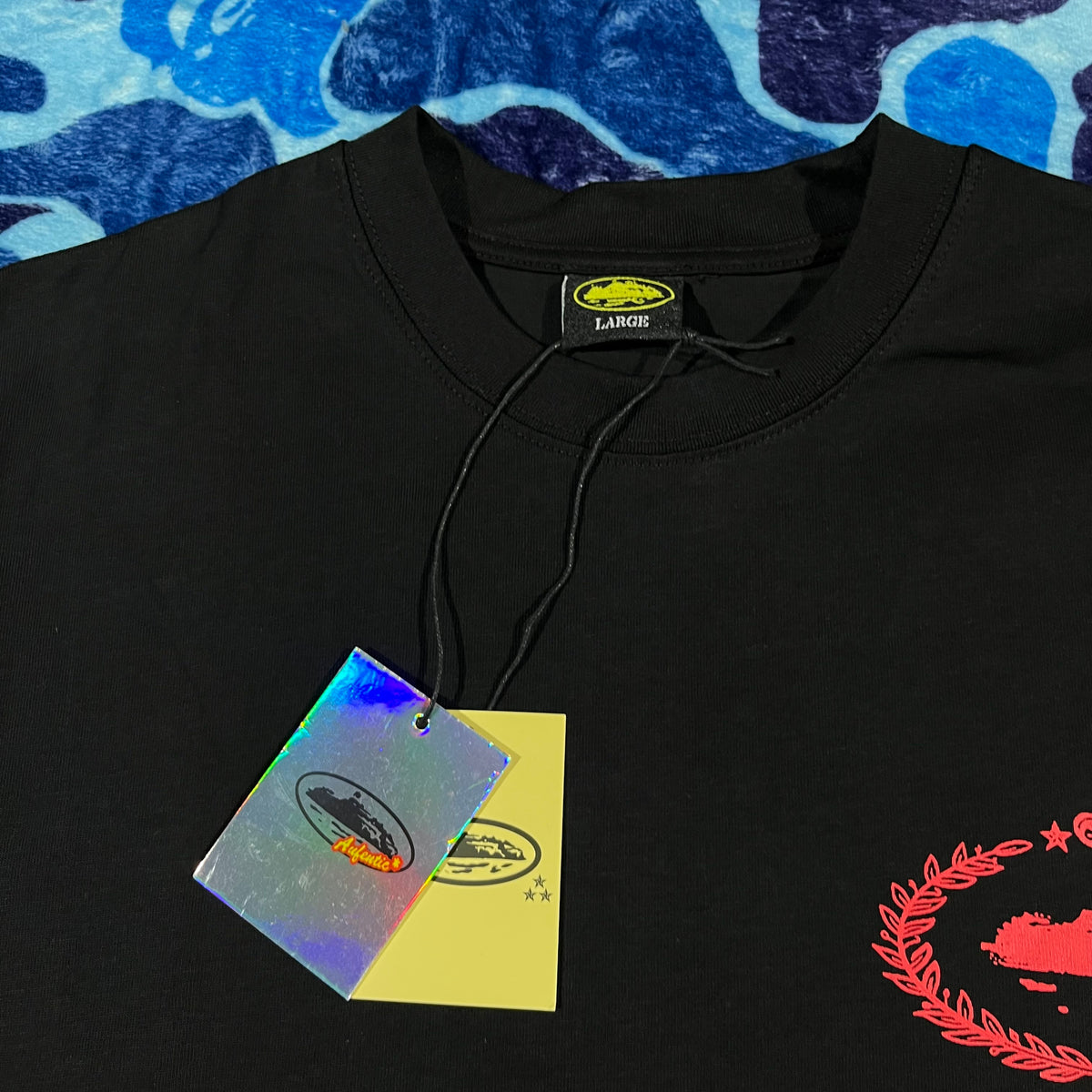 Corteiz x Slaughter Gang 21 Savage T-shirt Black