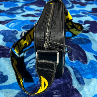 Off White Crossbody Bag Black