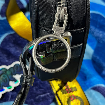 Off White Logo Crossbody Bag Black