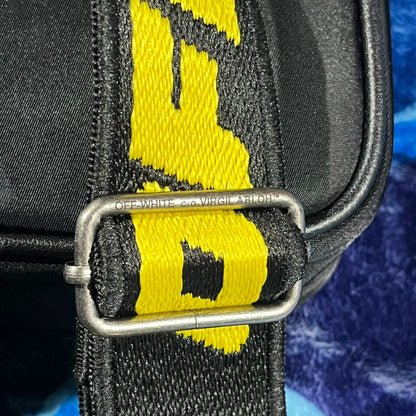 Off White Crossbody Bag Black