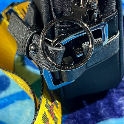 Off White Crossbody Bag Small Logo Black