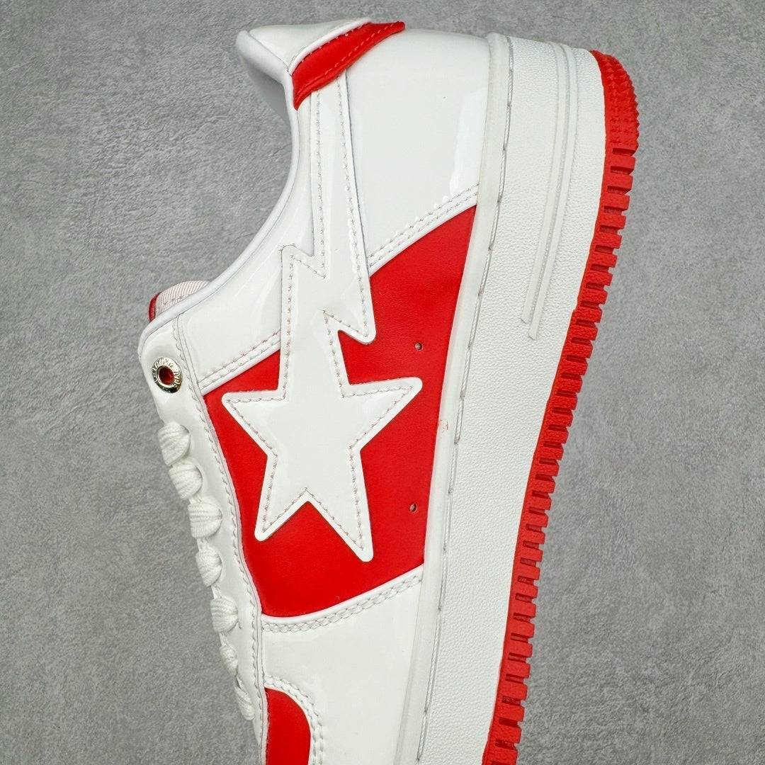A Bathing Ape Bape Sta Low #6 Red