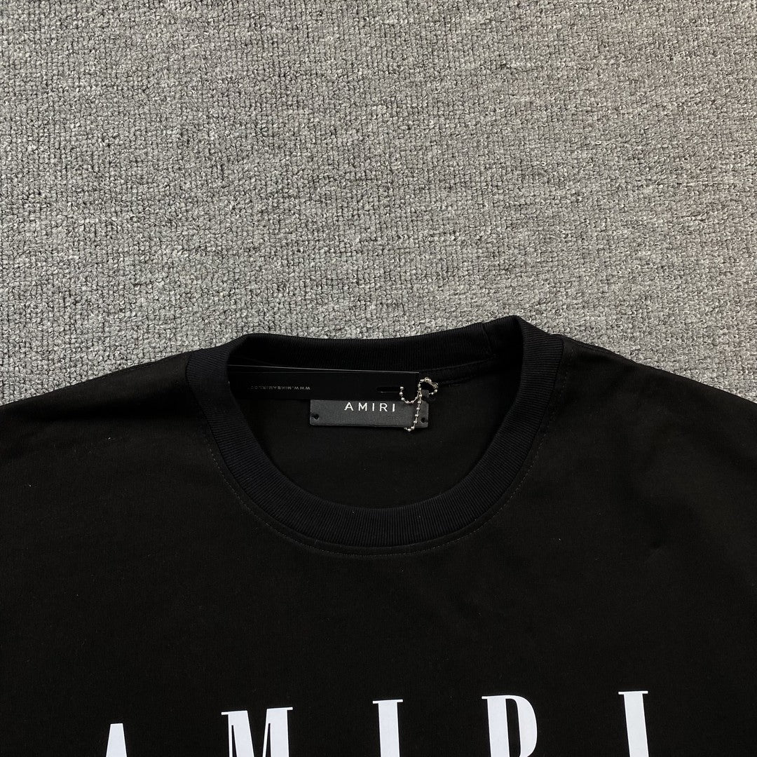 AMIRI CORE LOGO TEE BLACK