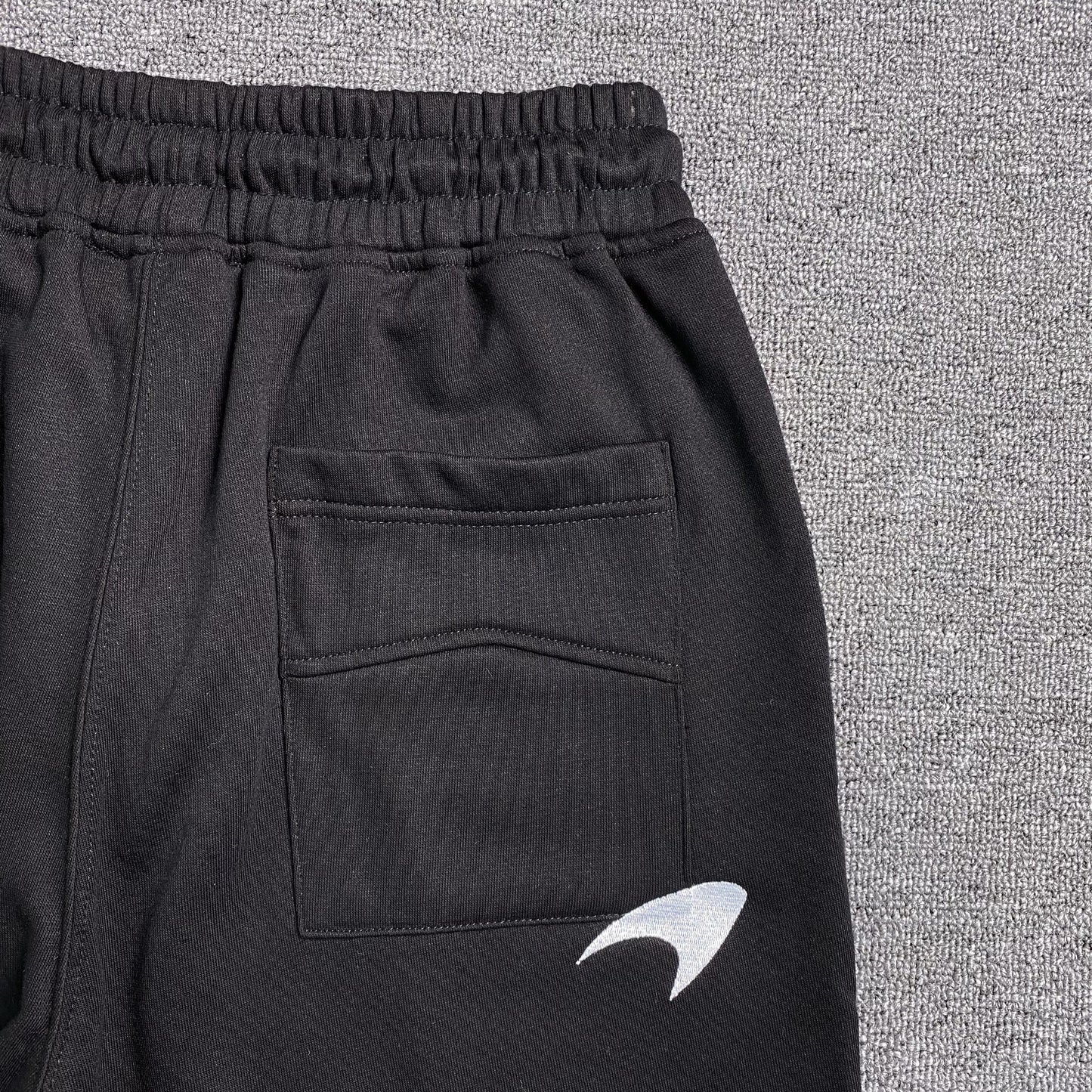 RHUDE X MCLAREN SHORTS BLACK