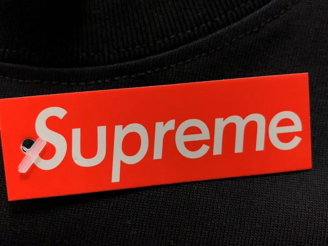 SUPREME VERIFY TEE BLACK