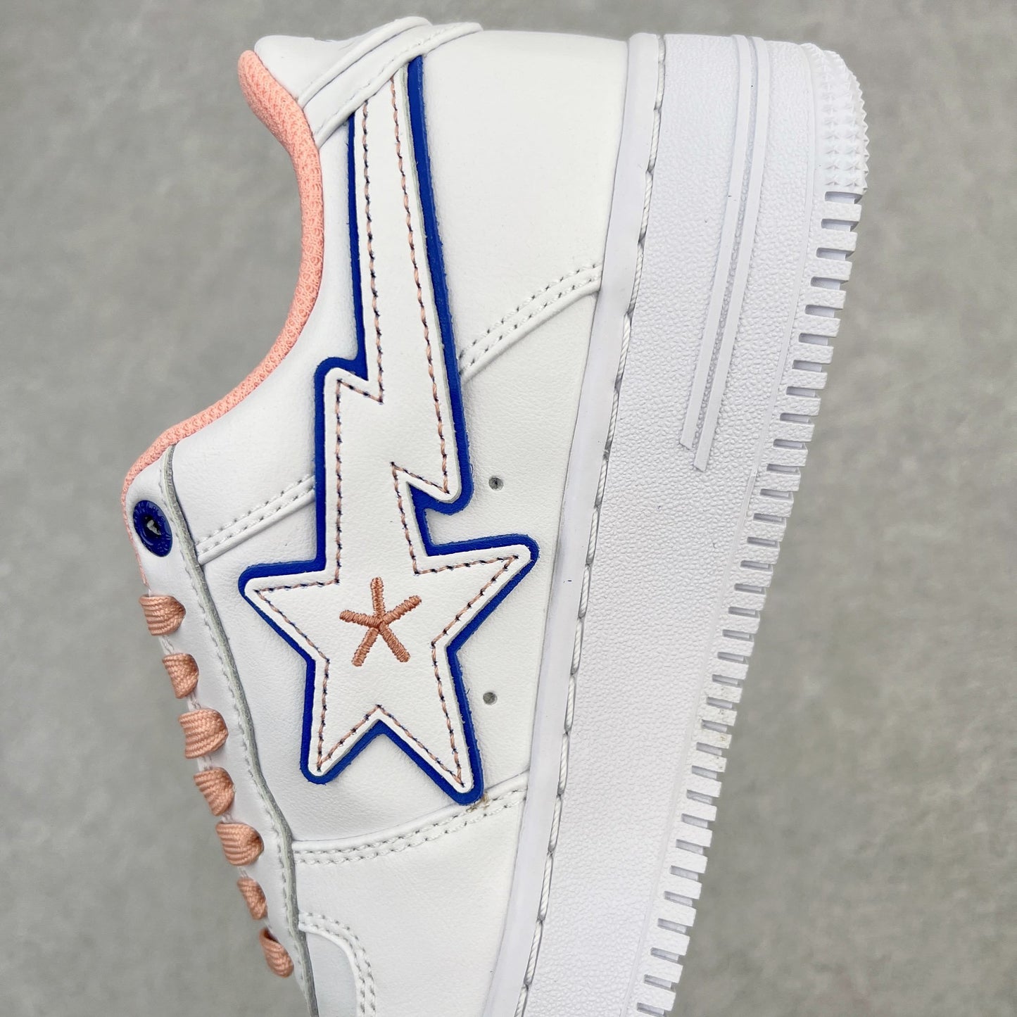 A Bathing Ape Bape Sta BAPY White Pink