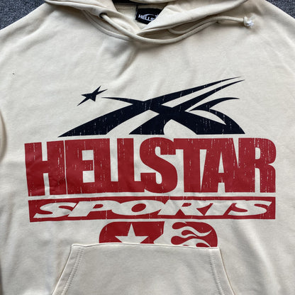 HELLSTAR IF YOU DONT LIKE US BEAT US HOODIE WHITE