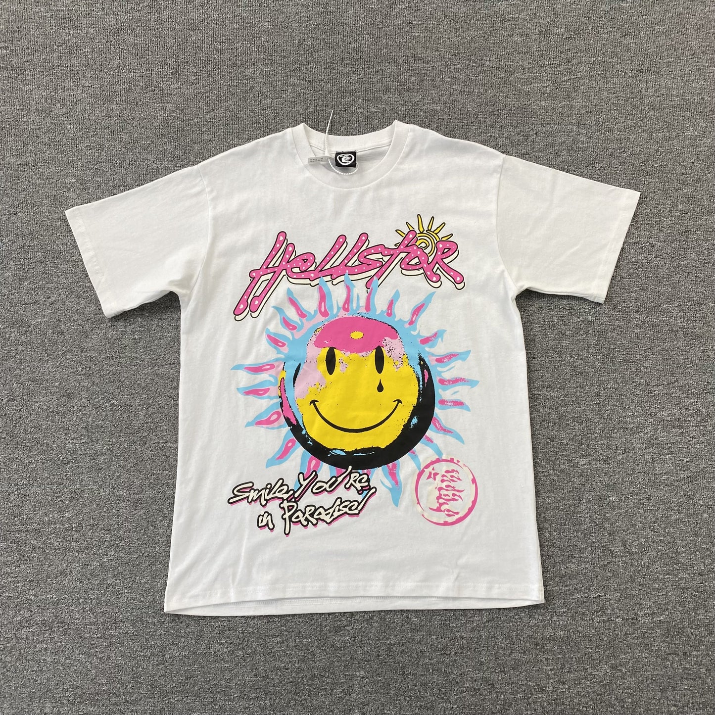 HELLSTAR STUDIOS SMILE TEE WHITE