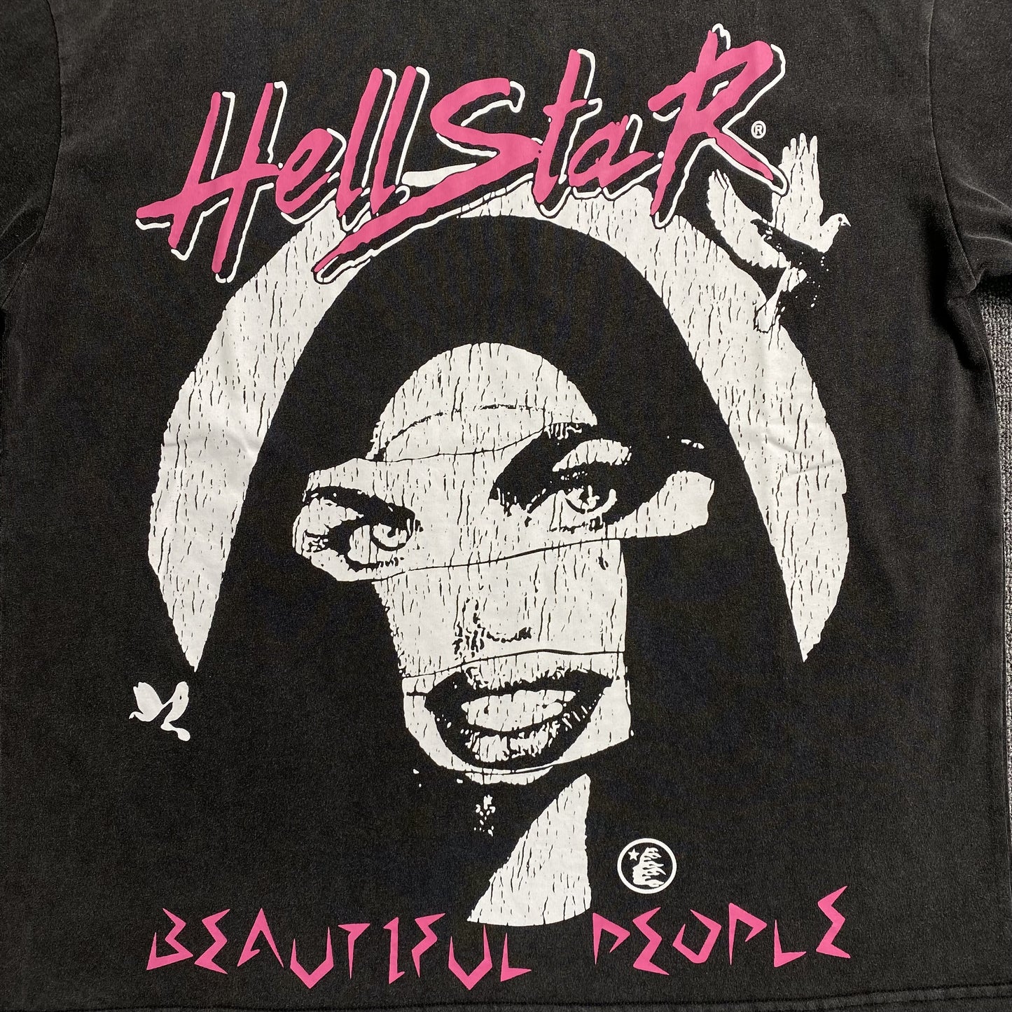 HELLSTAR TEE BLACK