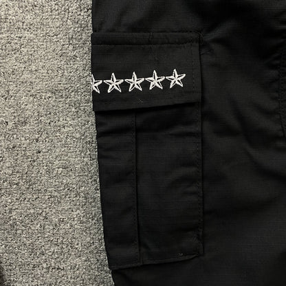 CORTEIZ 5 STARZ GUERILLAZ CARGO PANT BLACK