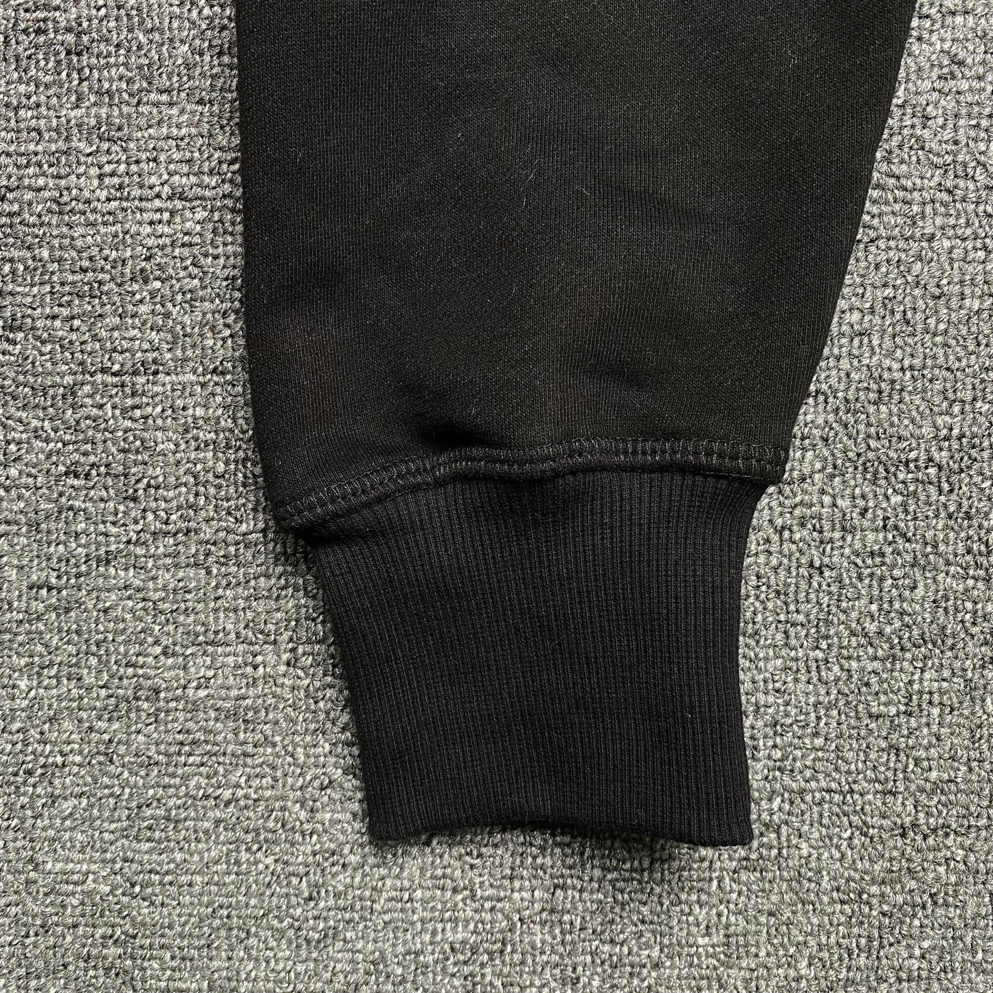 CORTEIZ ALCATRAZ HOODIE TRIPLE BLACK