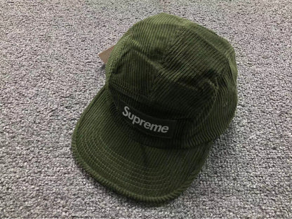 Supreme Corduroy Camp Cap Olive