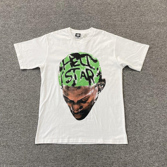 HELLSTAR RODMAN TEE WHITE