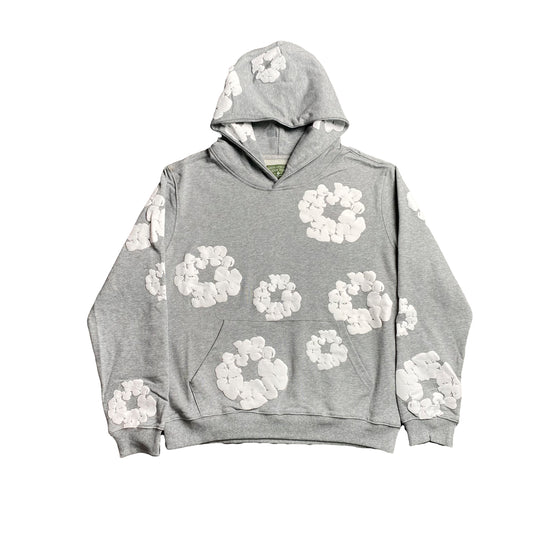 DENIM TEARS THE COTTON WREATH HOODIE GREY-Drip Store Argentina