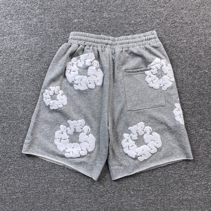 Denim Tears The Cotton Wreath Shorts Grey-Drip Store Argentina