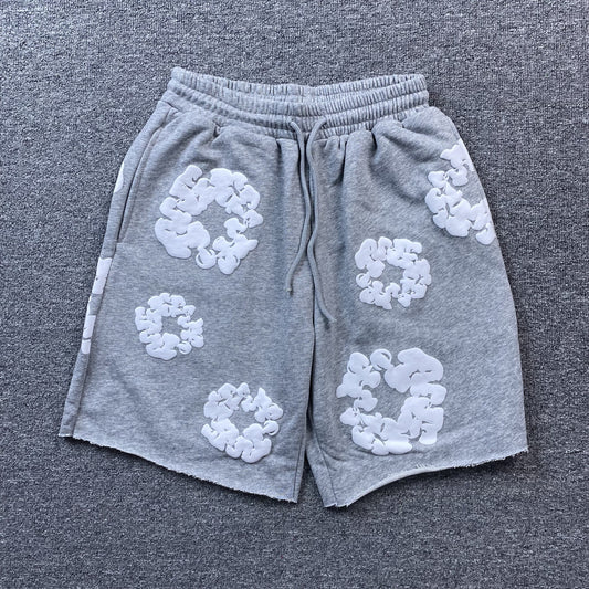 Denim Tears The Cotton Wreath Shorts Grey-Drip Store Argentina