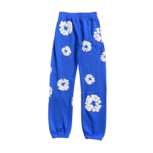DENIM TEARS THE COTTON WREATH SWEATPANTS ROYAL BLUE-Drip Store Argentina