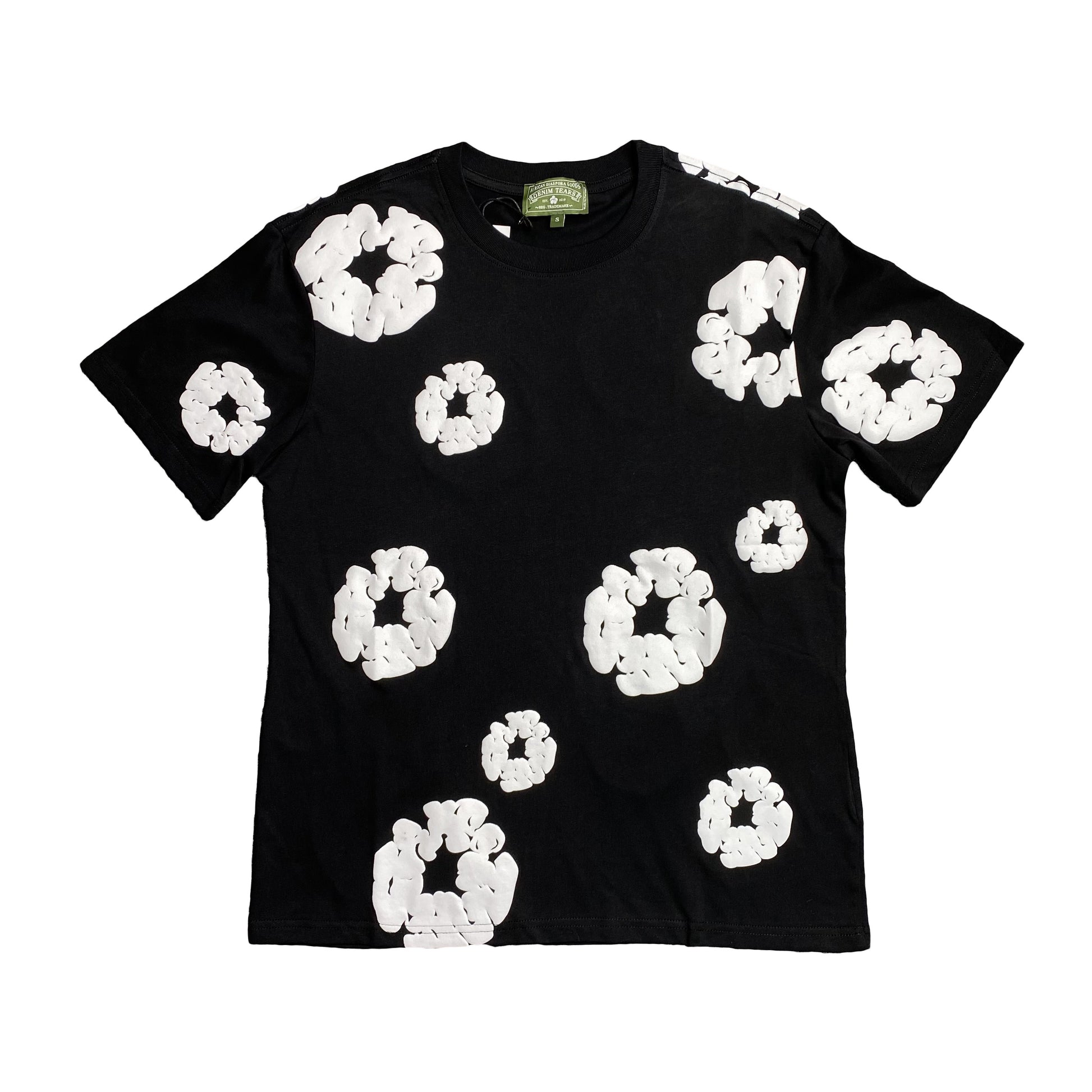 DENIM TEARS THE COTTON WREATH TEE BLACK-Drip Store Argentina