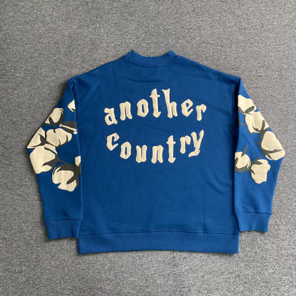 Denim Tears x CPFM Cactus Tears Crewneck Blue-Drip Store Argentina