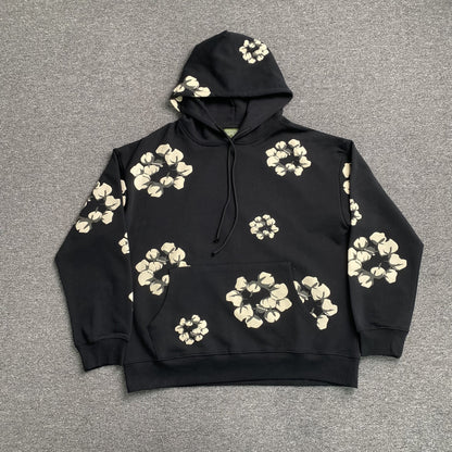 DENIM TEARS X CPFM CACTUS TEARS WREATH HOODIE BLACK-Drip Store Argentina