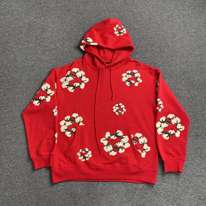 denim-tears-x-cpfm-cactus-tears-wreath-hoodie-red-Drip Store Argentina