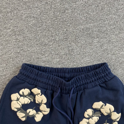 DENIM TEARS X CPFM CACTUS TEARS WREATH SHORTS NAVY-Drip Store Argentina