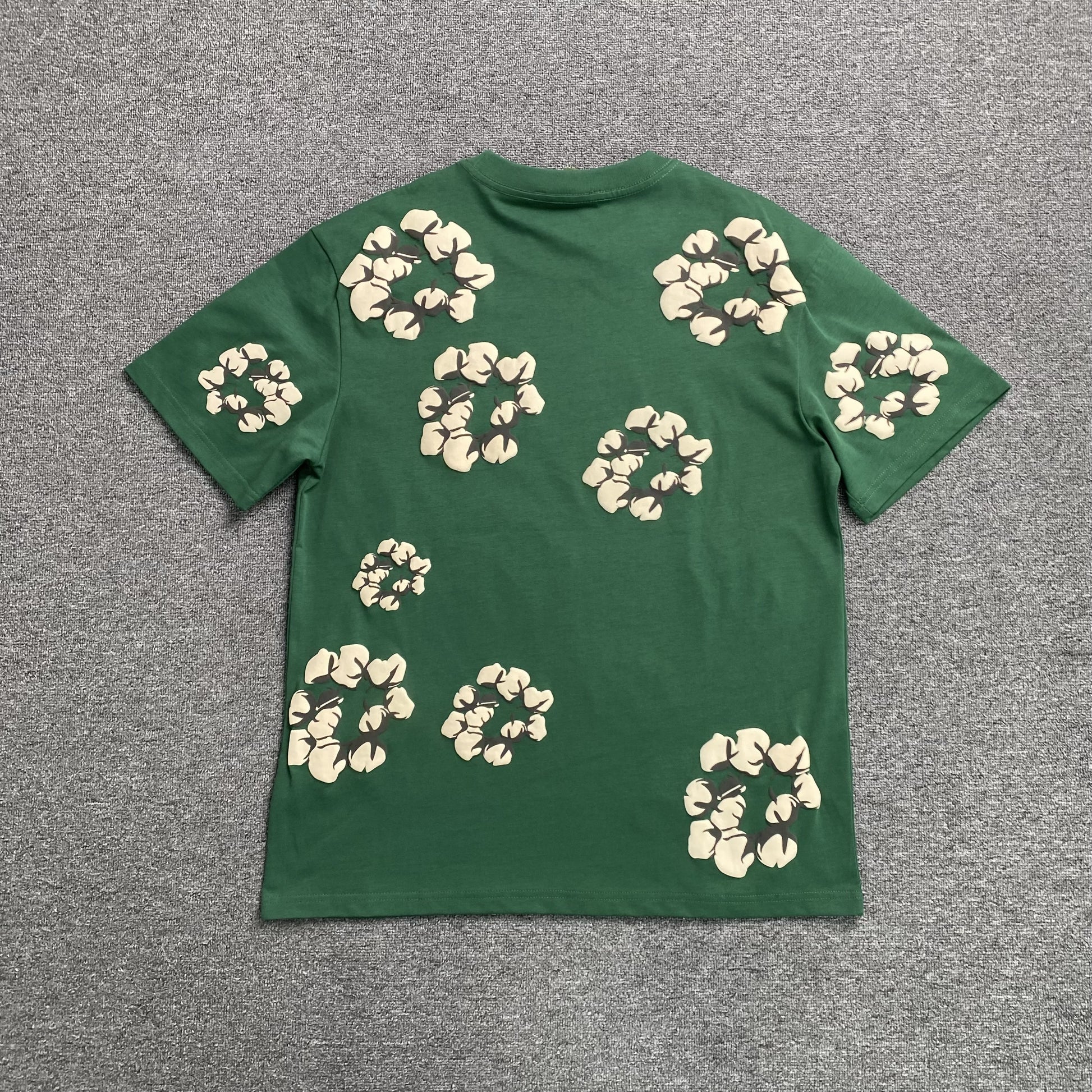 DENIM TEARS X CPFM CACTUS TEARS WREATH TEE GREEN-Drip Store Argentina