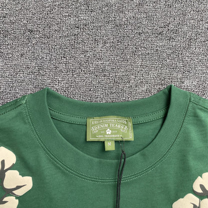 DENIM TEARS X CPFM CACTUS TEARS WREATH TEE GREEN-Drip Store Argentina