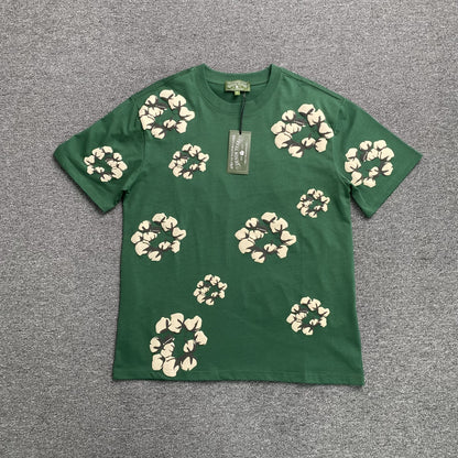 DENIM TEARS X CPFM CACTUS TEARS WREATH TEE GREEN-Drip Store Argentina