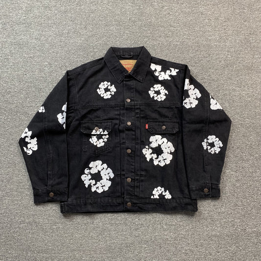 denim-tears-x-levis-jacket-black-Drip Store Argentina