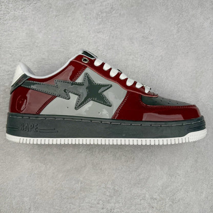 A Bathing Ape Bape Sta Nostalgic Burgundy Grey