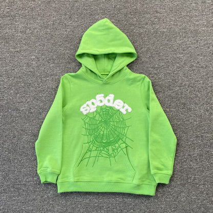 SP5DER WEBSUIT HOODIE GREEN