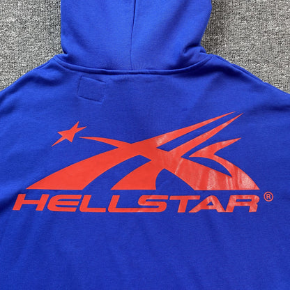 HELLSTAR SPORTS GEL HOODIE BLUE