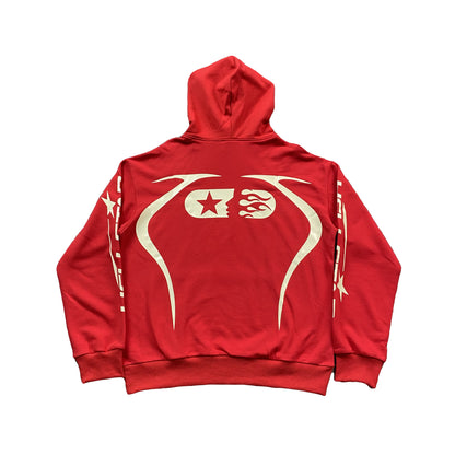 HELLSTAR SPORTS HOODIE JET RED