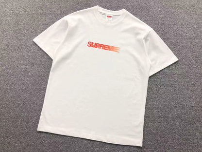 SUPREME MOTION LOGO TEE WHITE