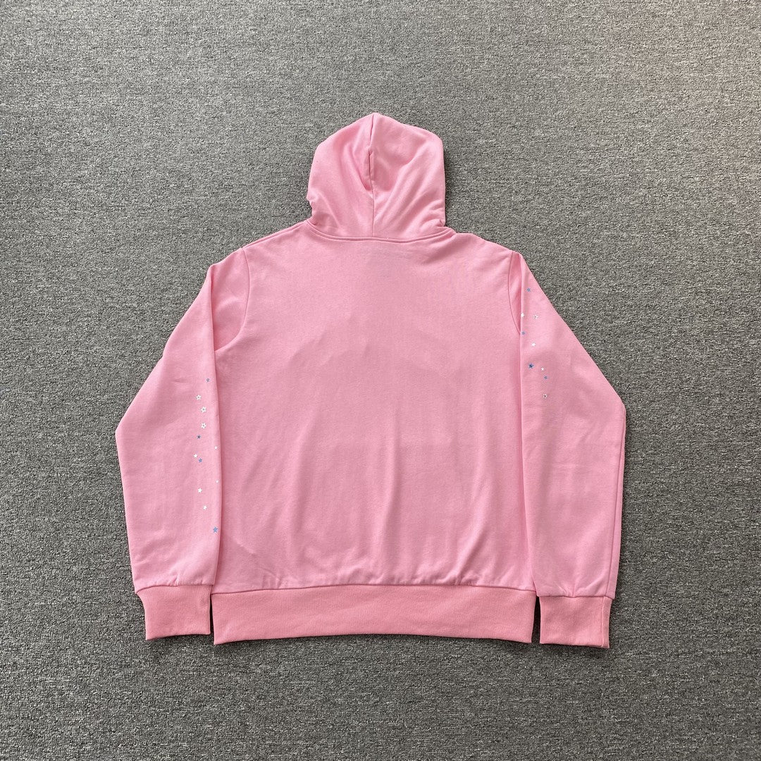 SP5DER OG WEB HOODIE PINK