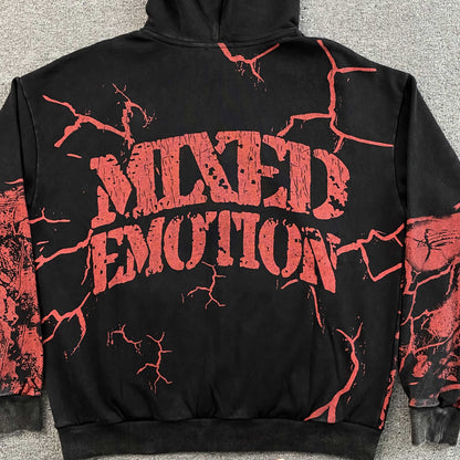 Mixed Emotion Deserted Jacket Black