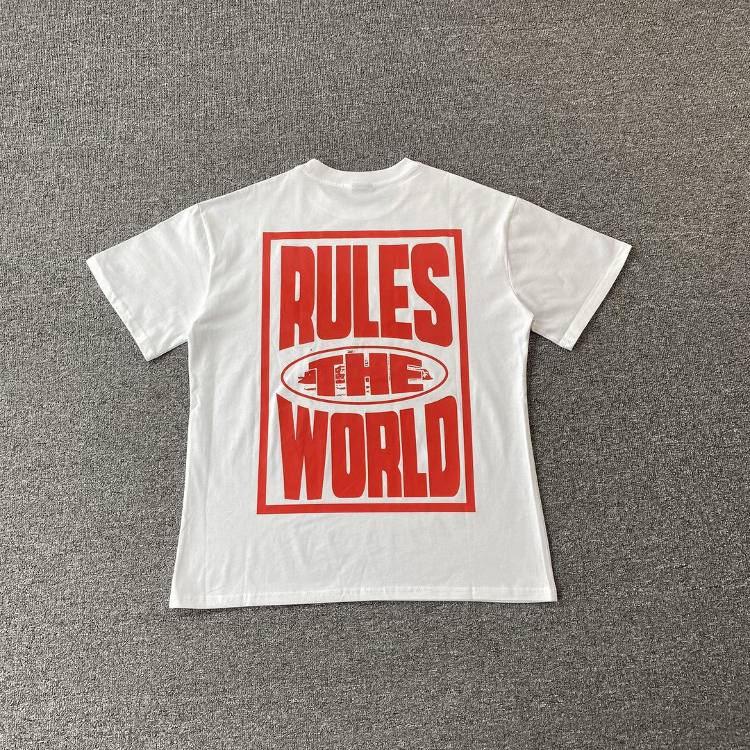 CORTEIZ RULES THE WORLD TEE WHITE