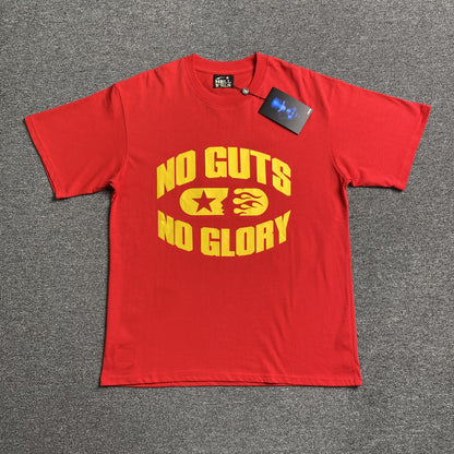 HELLSTAR STUDIOS NO GUYS NO GLORY TEE RED