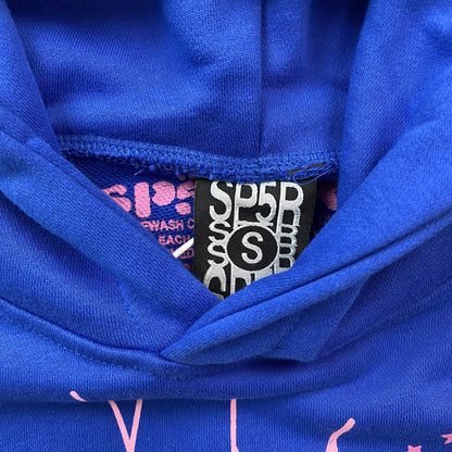 SP5DER TC HOODIE BLUE