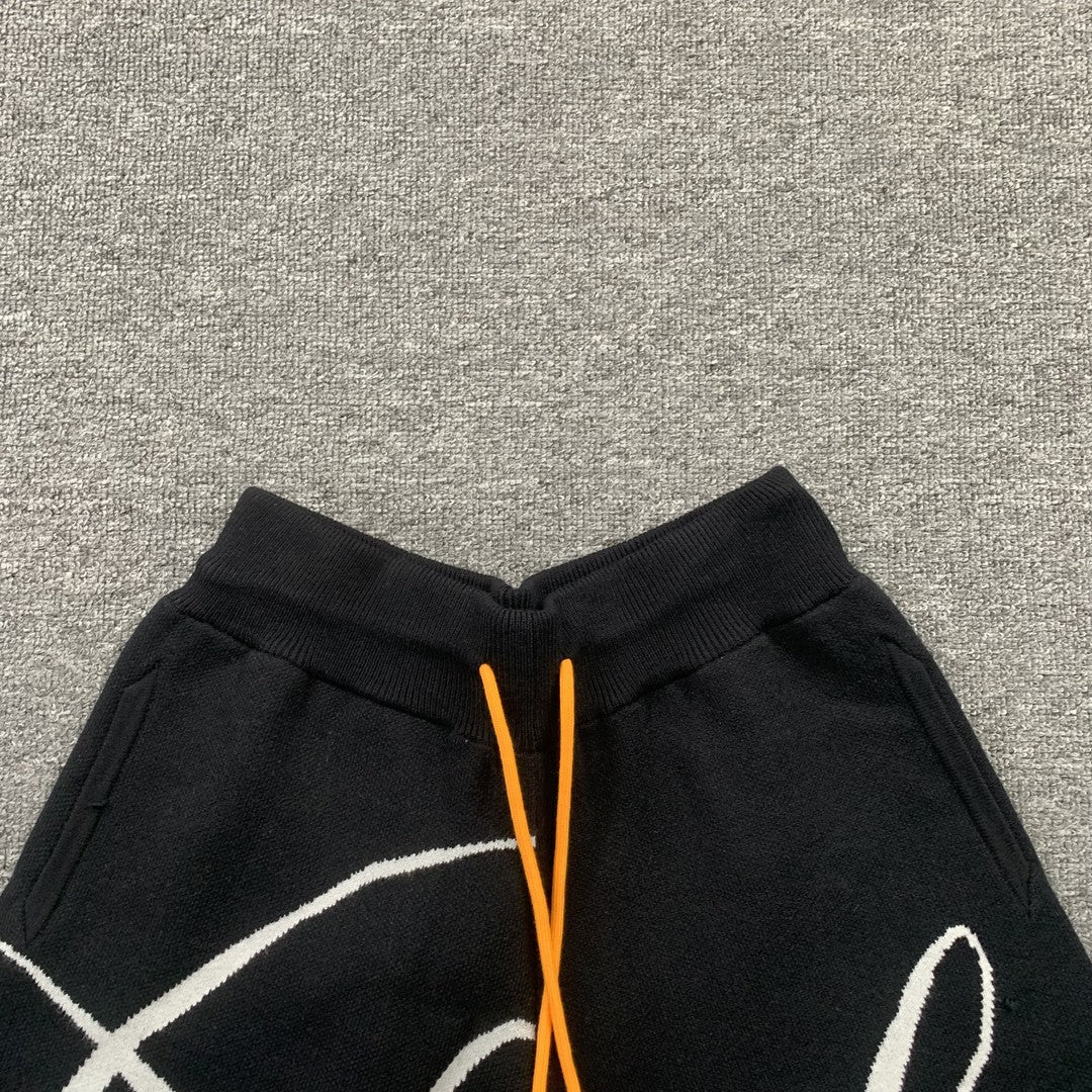 RHUDE SHORTS BLACK