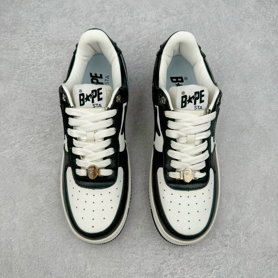 A Bathing Ape Bape Sta White Black