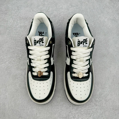 A Bathing Ape Bape Sta White Black