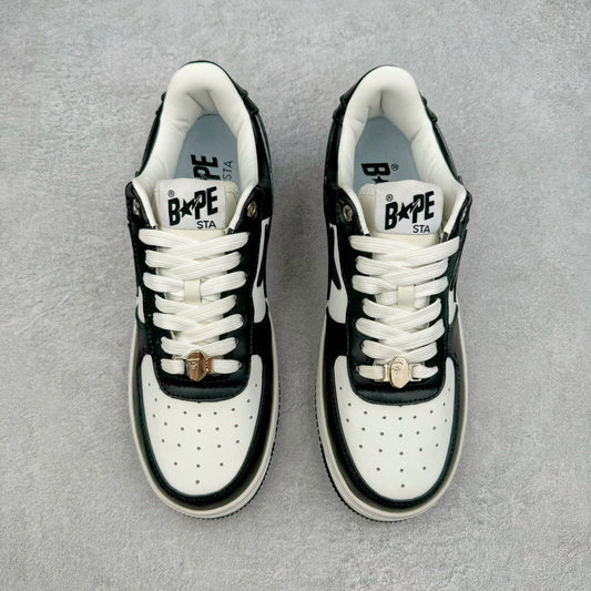 A Bathing Ape Bape Sta White Black