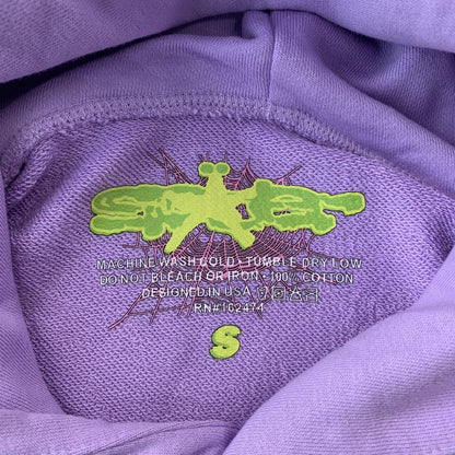 SP5DER ACAI HOODIE PURPLE