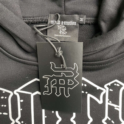 Mixed Emotion Blinded Hoodie Black