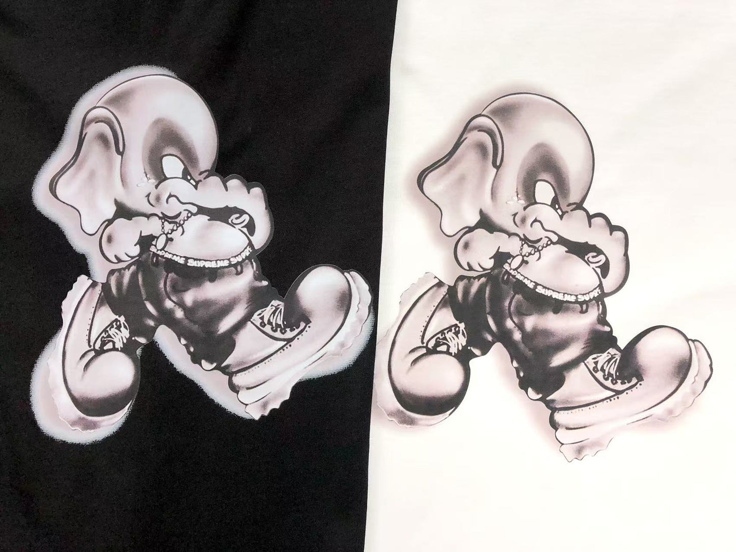 SUPREME ELEPHANT TEE BLACK